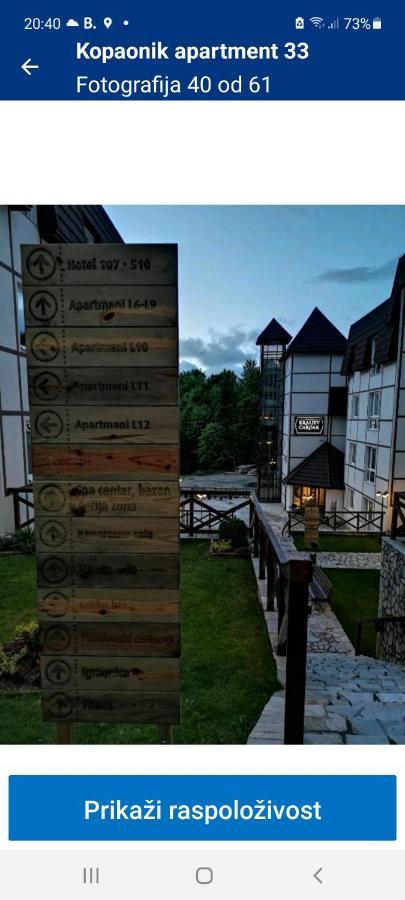 Apartament Kraljevi Cardaci Sadikivic Kopaonik Zewnętrze zdjęcie
